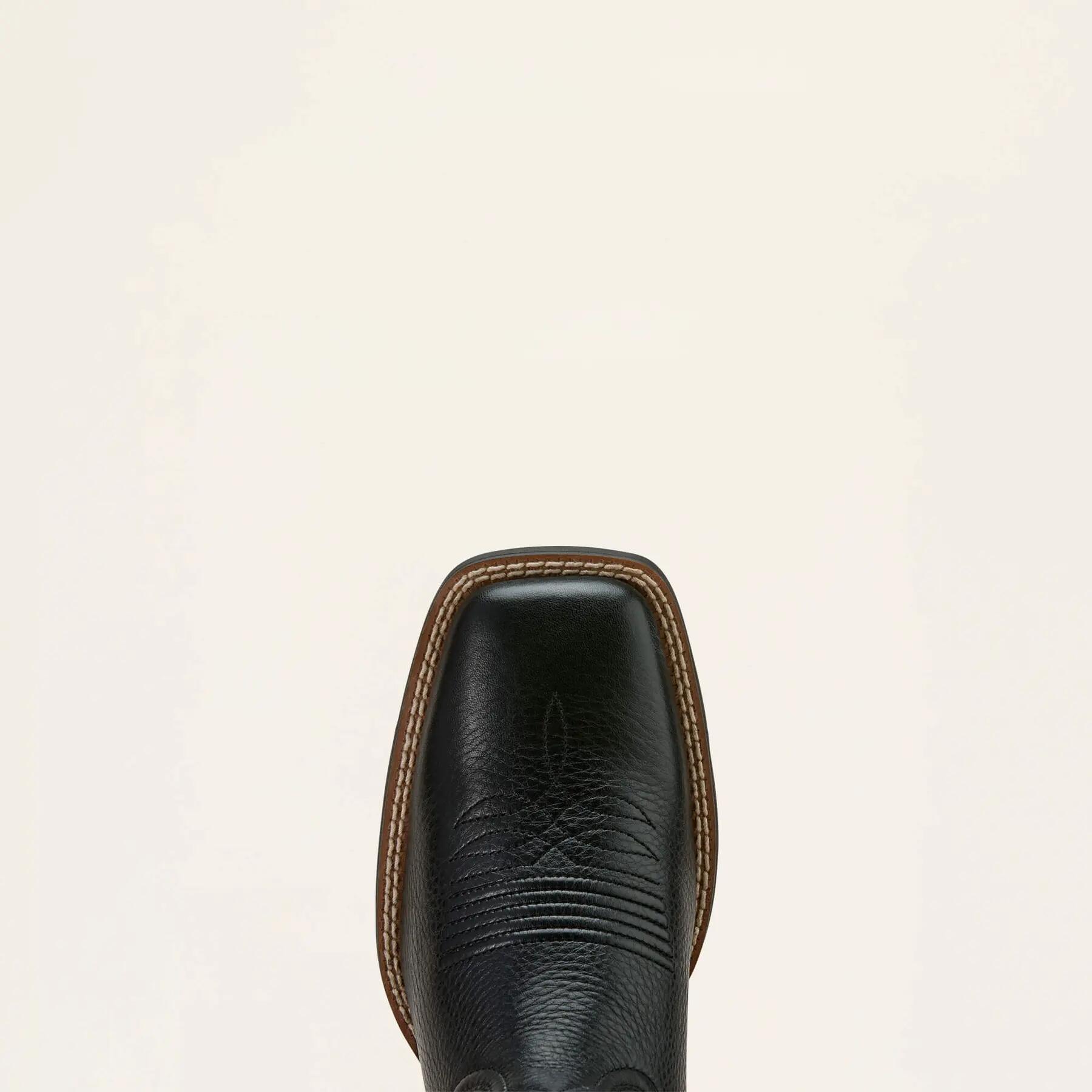Women's stretchy western boots with a square toe Ariat Round Up 5/6