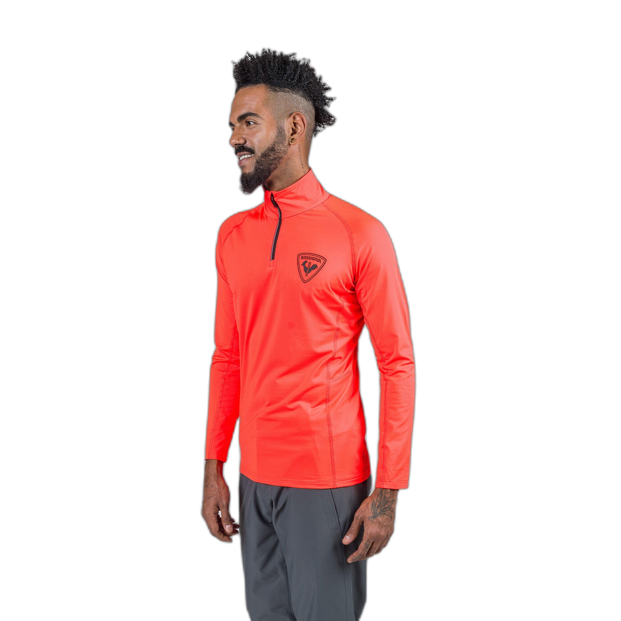 Maglia termica con 1/2 di zip Rossignol New Hero Classique 2/5