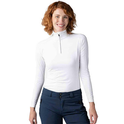 Klassieke dames 1/2 zip coltrui rossignol