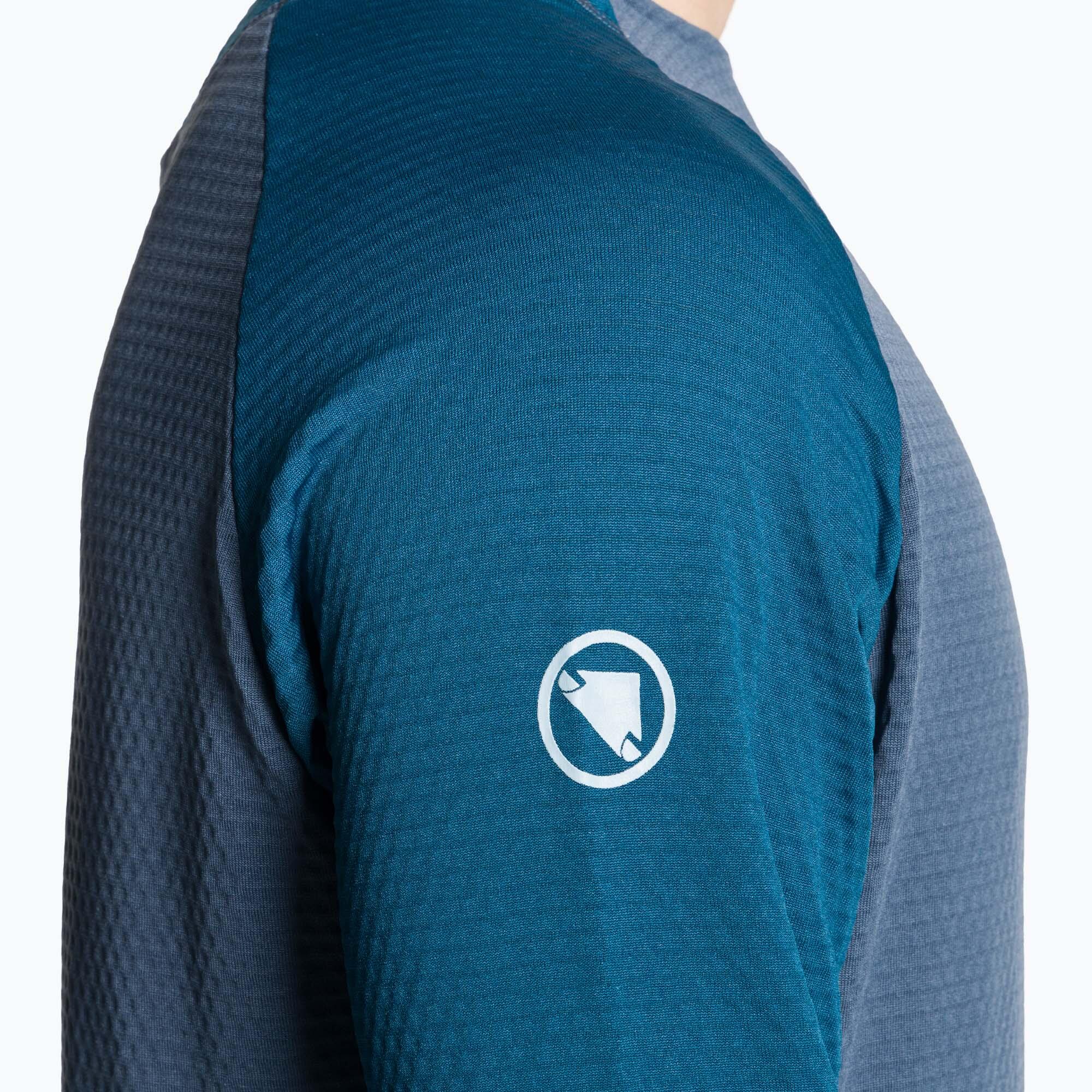 Maglia a maniche lunghe da ciclismo uomo Endura Singletrack Fleece ensign 4/7
