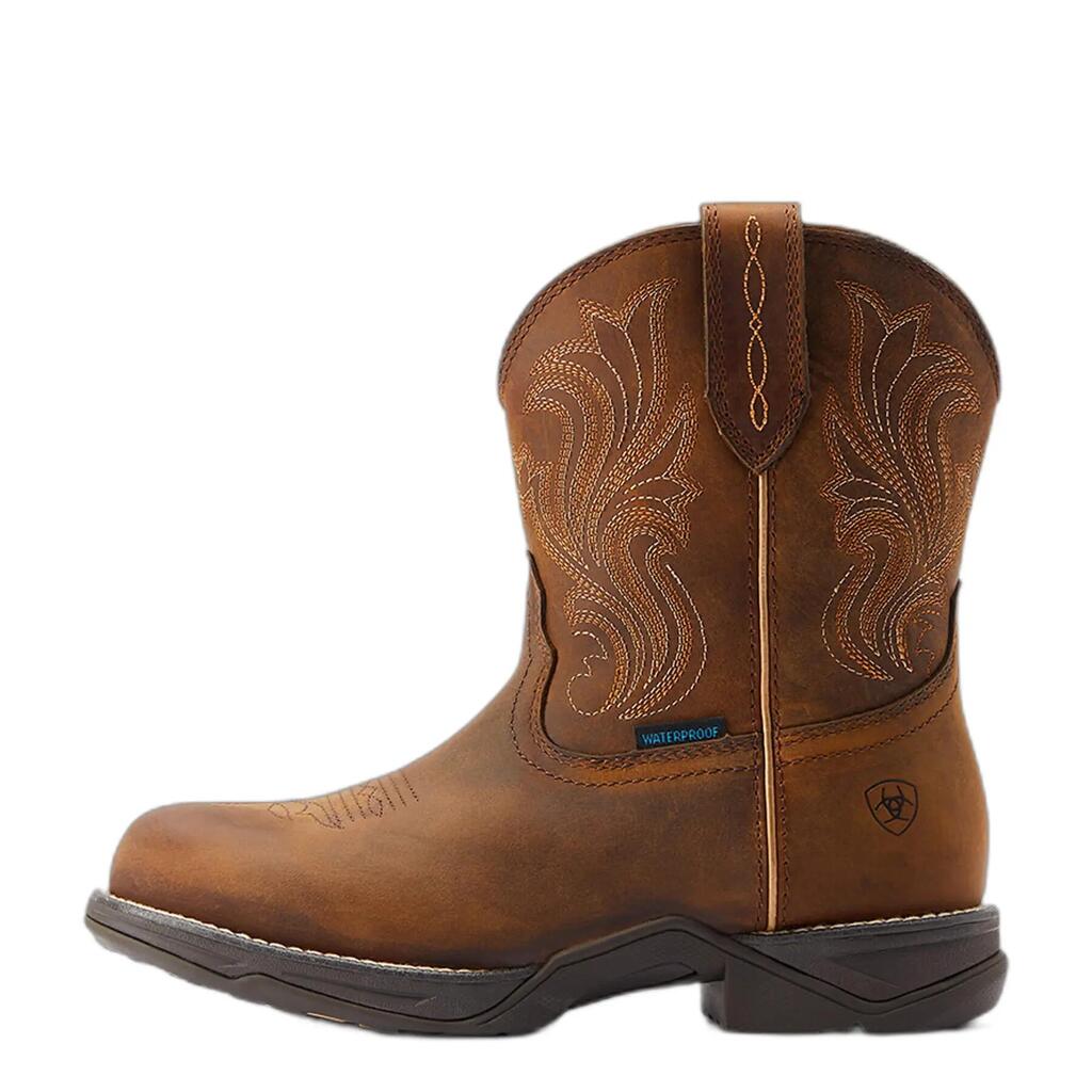 Women's round toe western boots Ariat Anthem Toe II