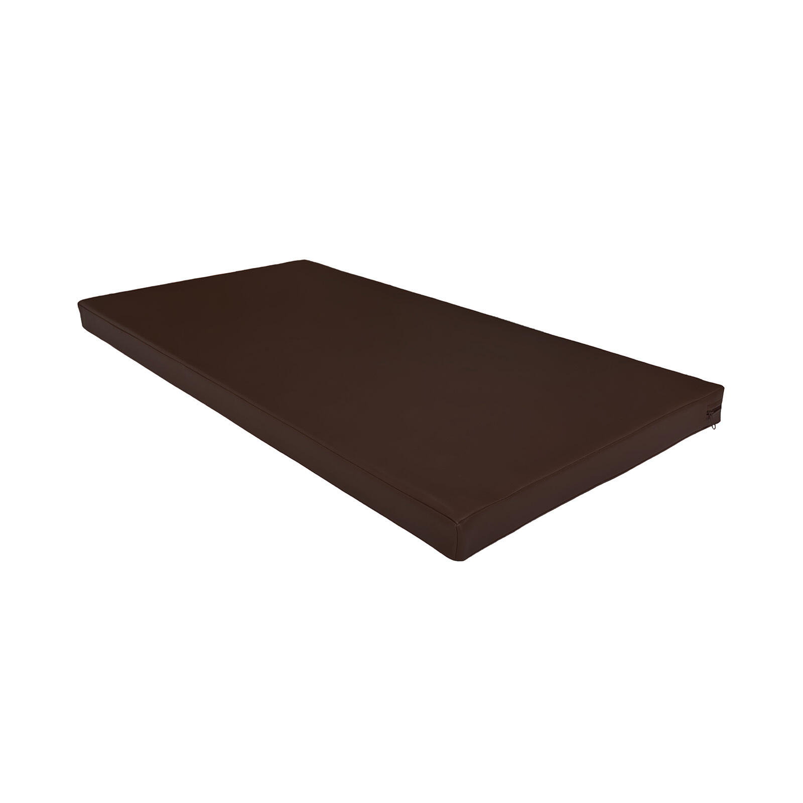Materac gimnastyczny UNDERFIT 120 x 60 x 6 cm miękki brązowy 3/8