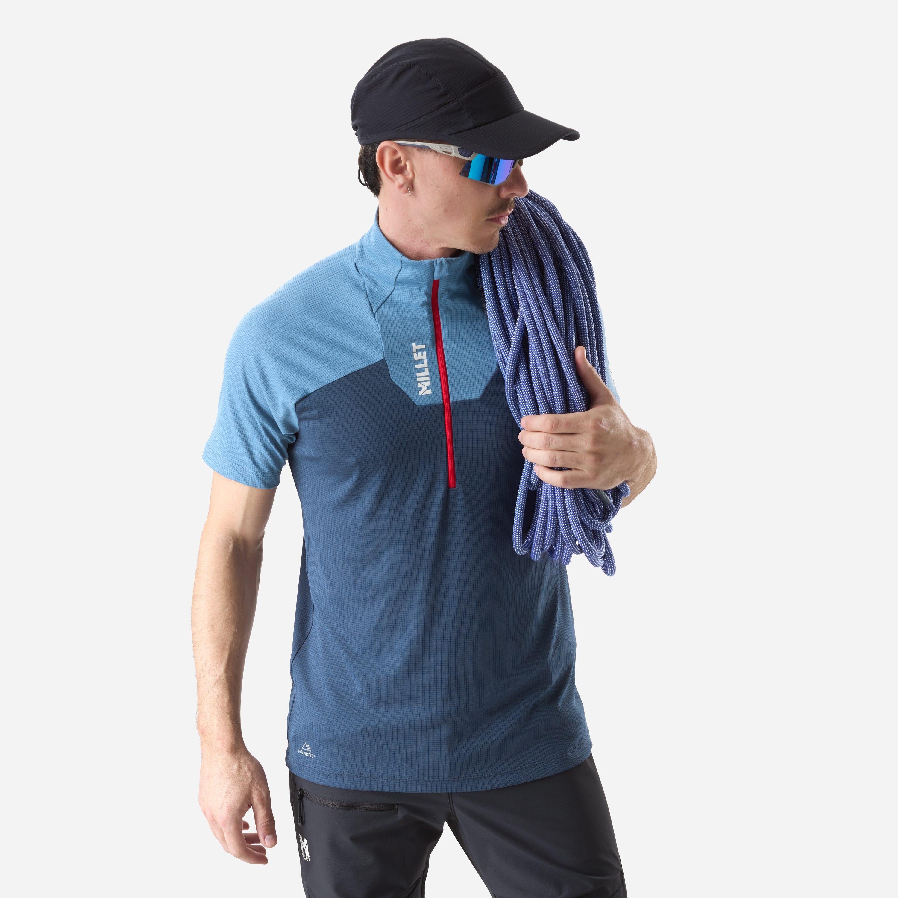 T-Shirt Alpinisme pour homme KAMET ZIP 2/5