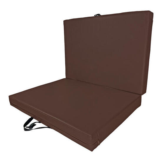 Materac asekuracyjny składany UNDERFIT 140 x 100 x 10 cm brązowy