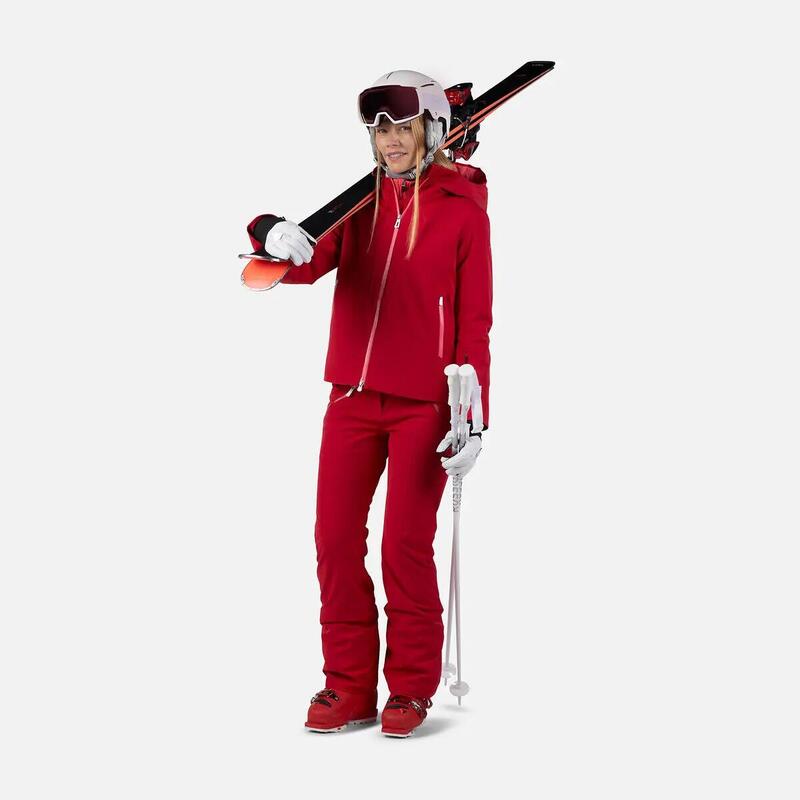Pantaloni de schi damă Rossignol side ruby