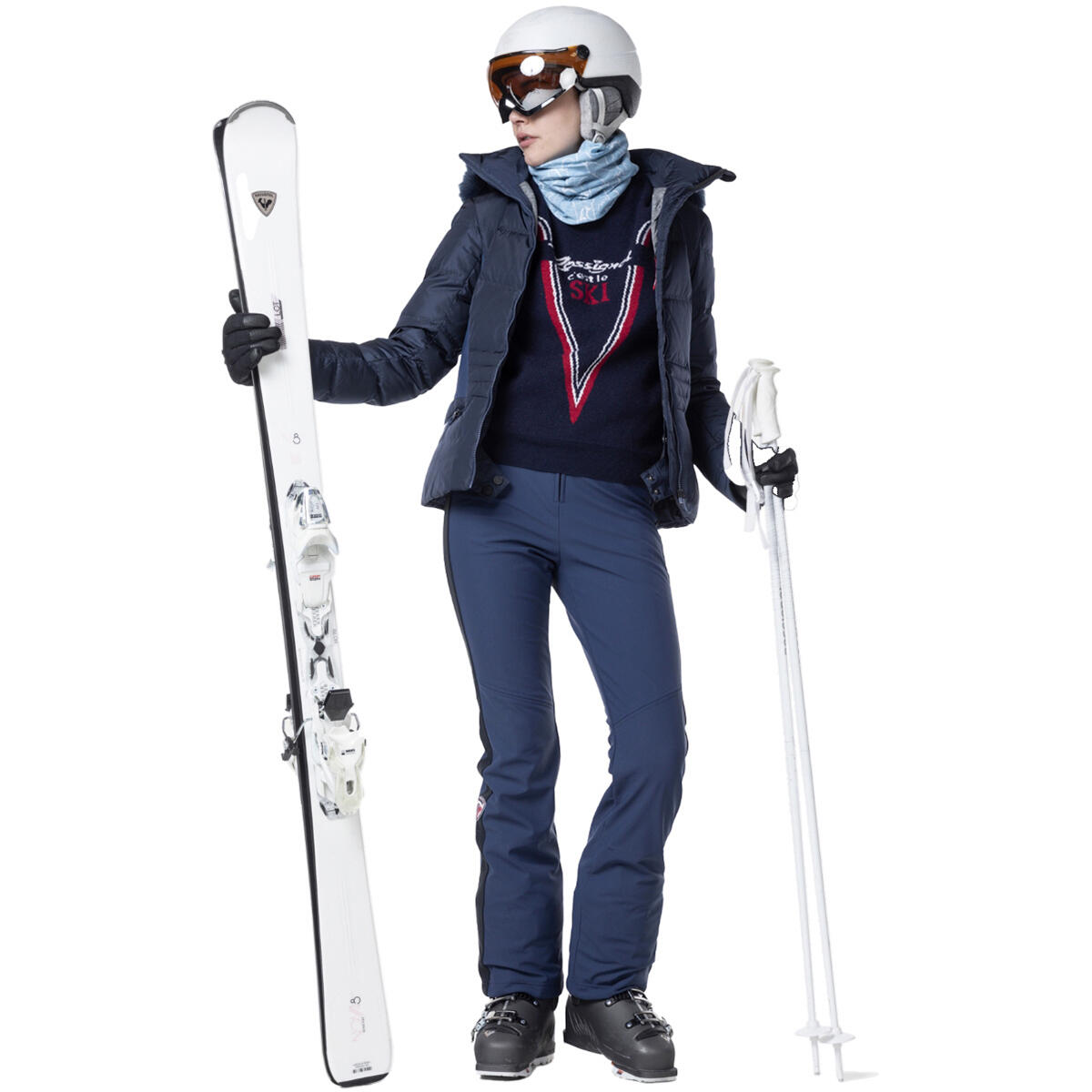 Calças de esquifemininas Rossignol Resort Softshell 7/7