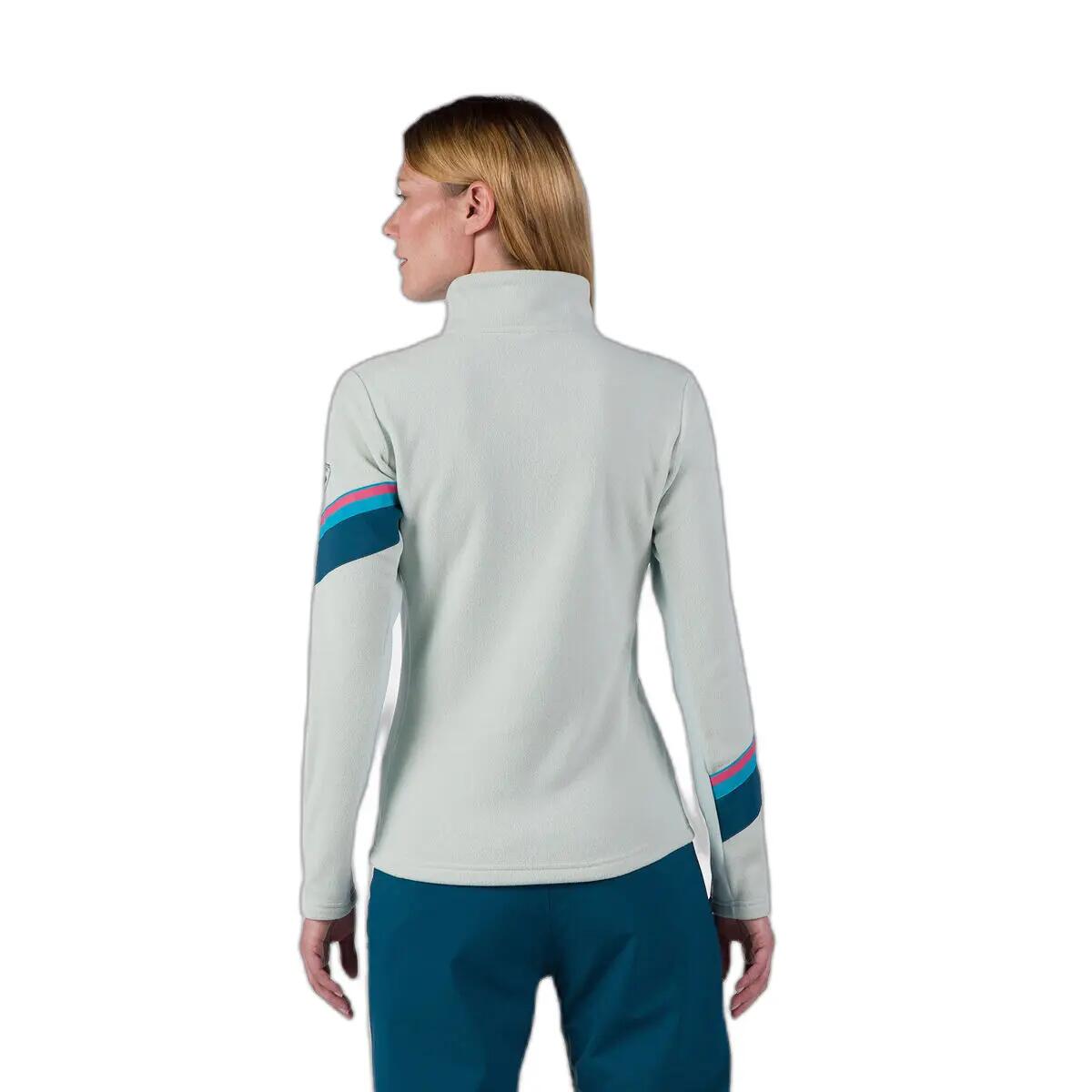 Pile da donna con 1/2 zip Rossignol Strawpile 2/7