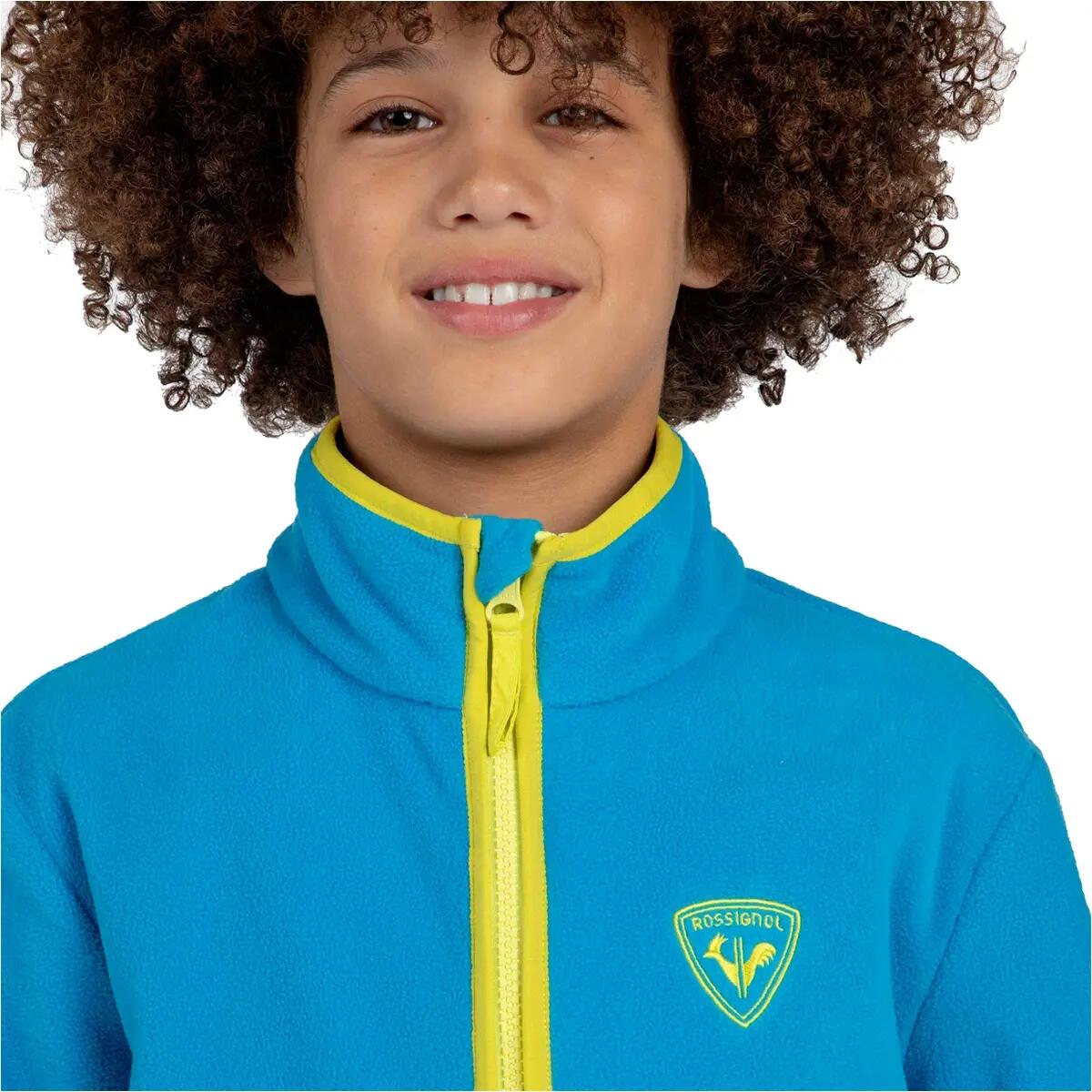 Pile full-zip per bambini Rossignol Strawpile 5/6