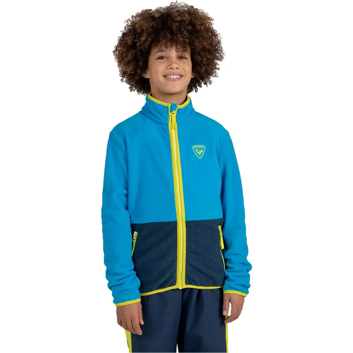 ROSSIGNOL Dětská fleecová bunda s plným zipem Rossignol Strawpile