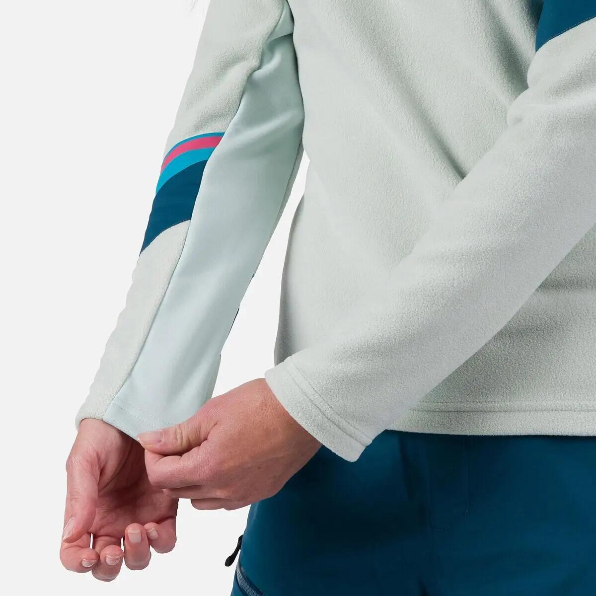 Pile da donna con 1/2 zip Rossignol Strawpile 7/7