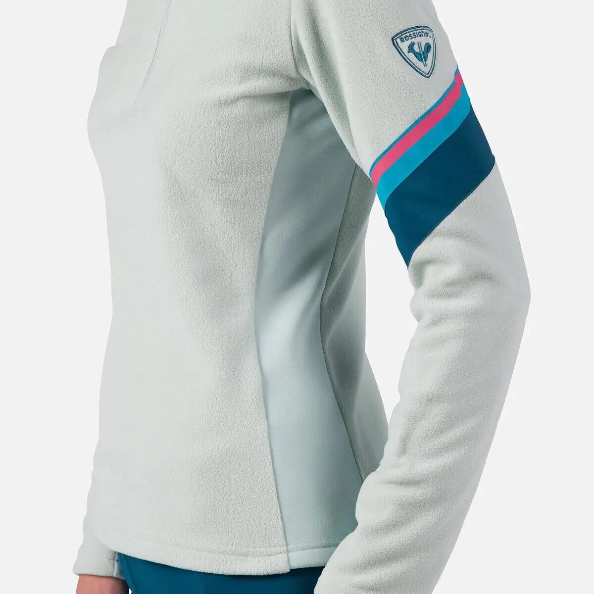 Pile da donna con 1/2 zip Rossignol Strawpile 6/7