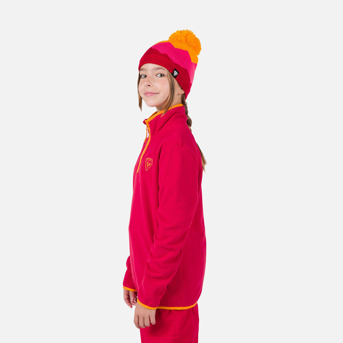 Fleece 1/2 zip Kind Rossignol Strawpile 3/6