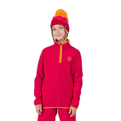 Kinder fleece 1/2 rits rossignol strawpile