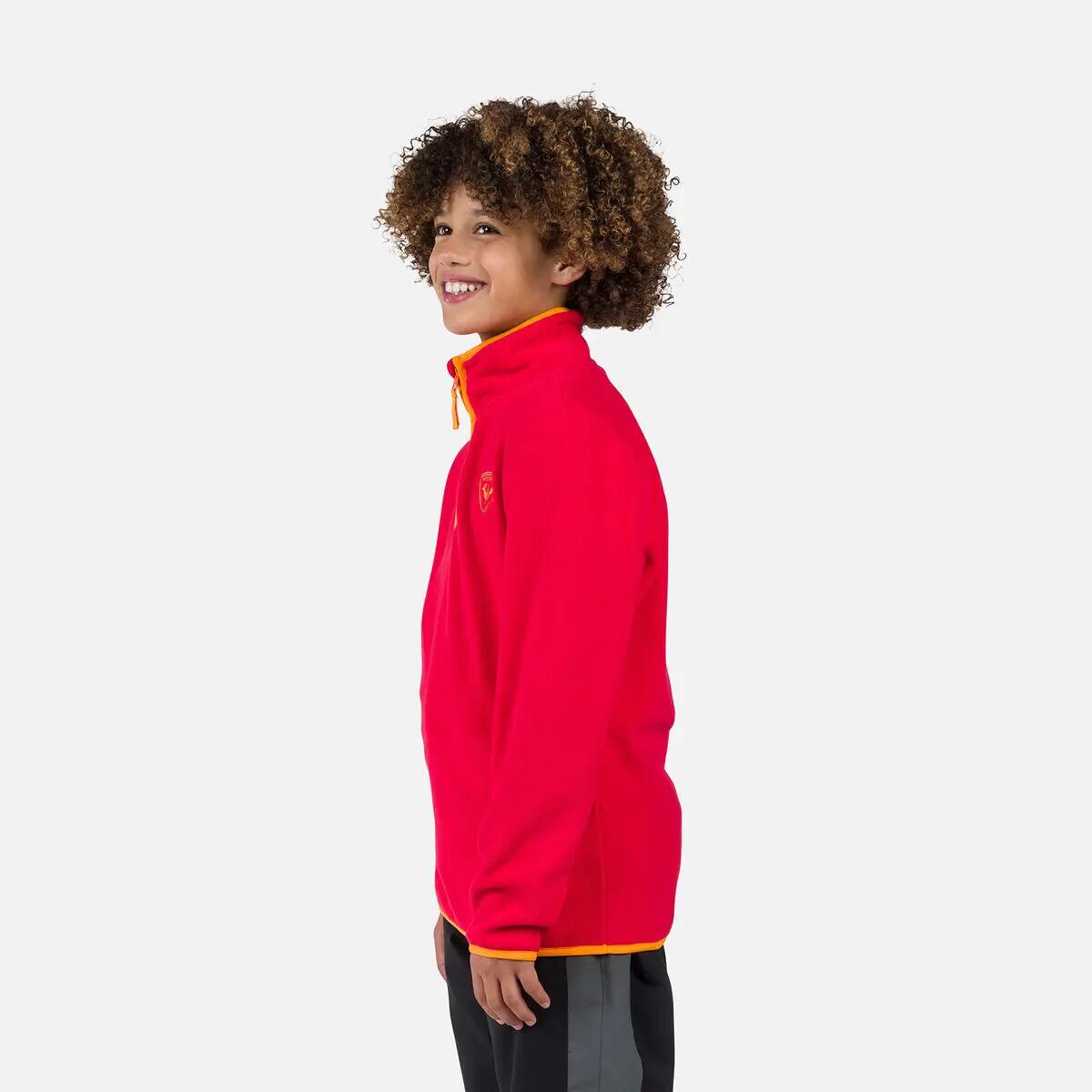 Kinder fleece 1/2 rits Rossignol Strawpile 4/5