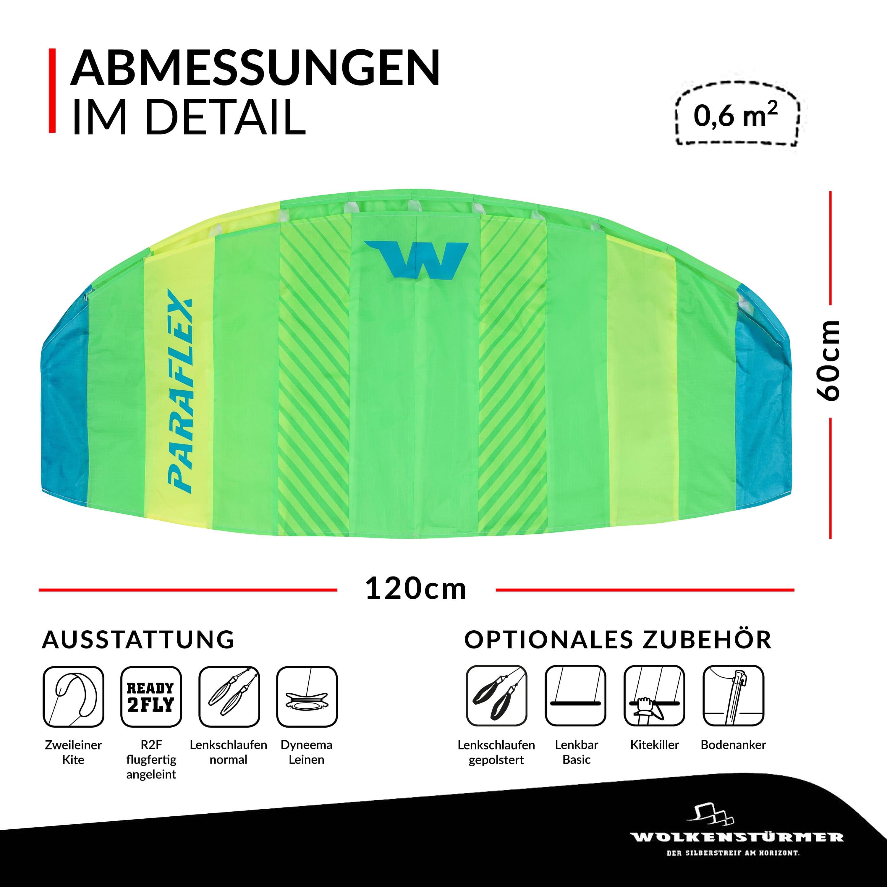 Alas de kitesurf Wolkenstürmer Paraflex 7/7
