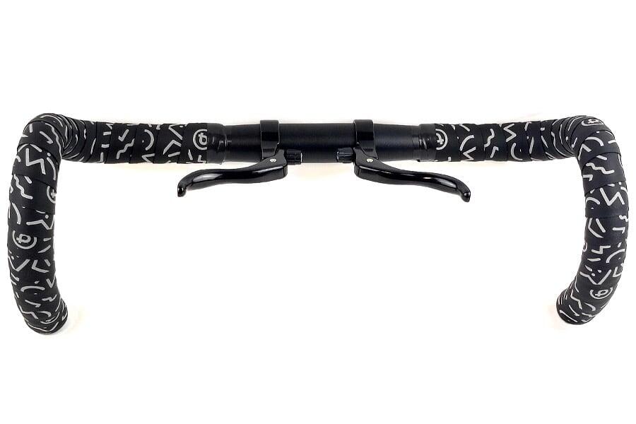 Manillar Pista 31.8 mm + Cintas SNTFX SPECIAL Reflective 80's + Frenos 2/2