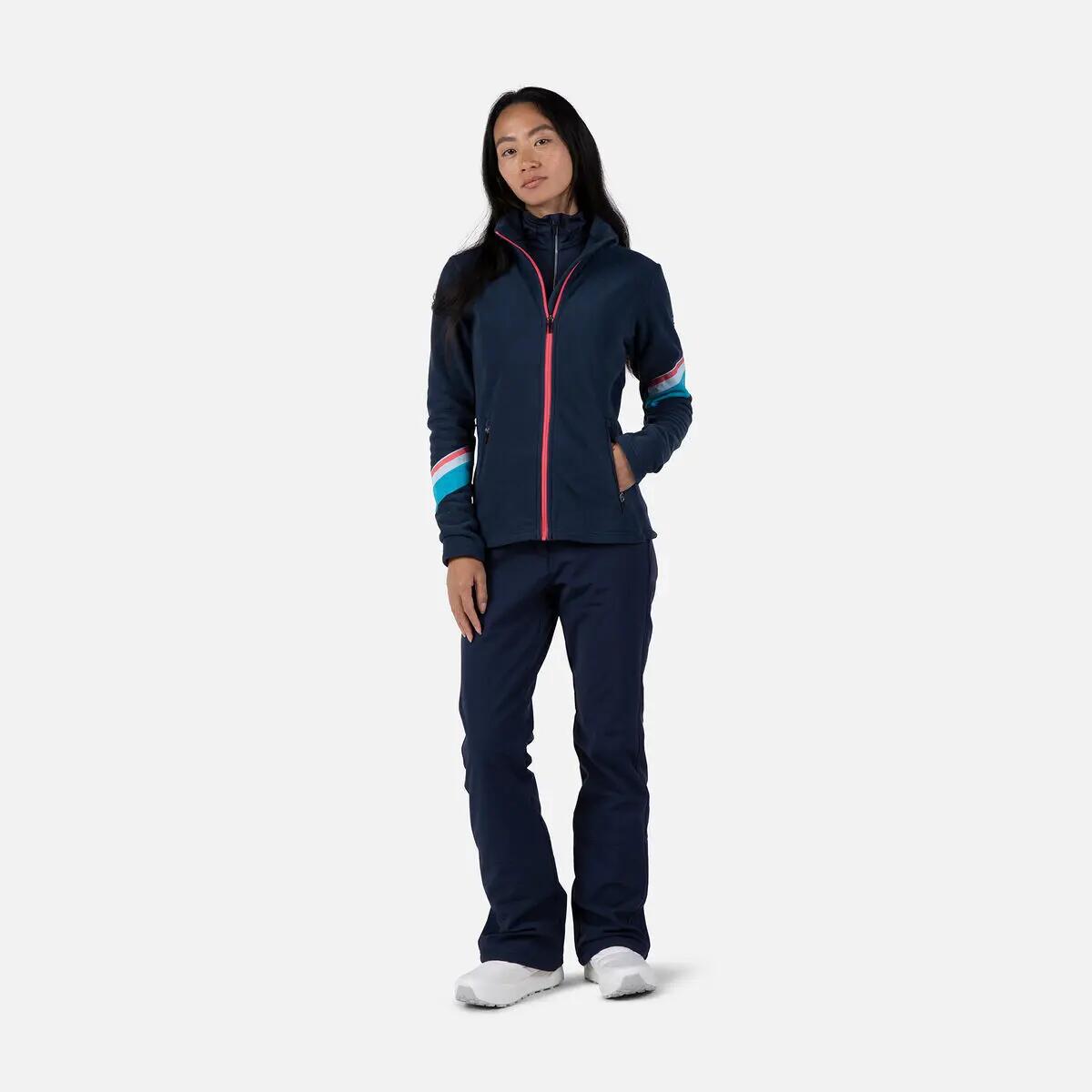 Fleece Full Zip Damen Rossignol Strawpile 2/7