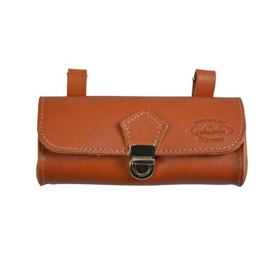 Selle Monte Grappa Monte Grappa Sac Sac en cuir cognac avec logo