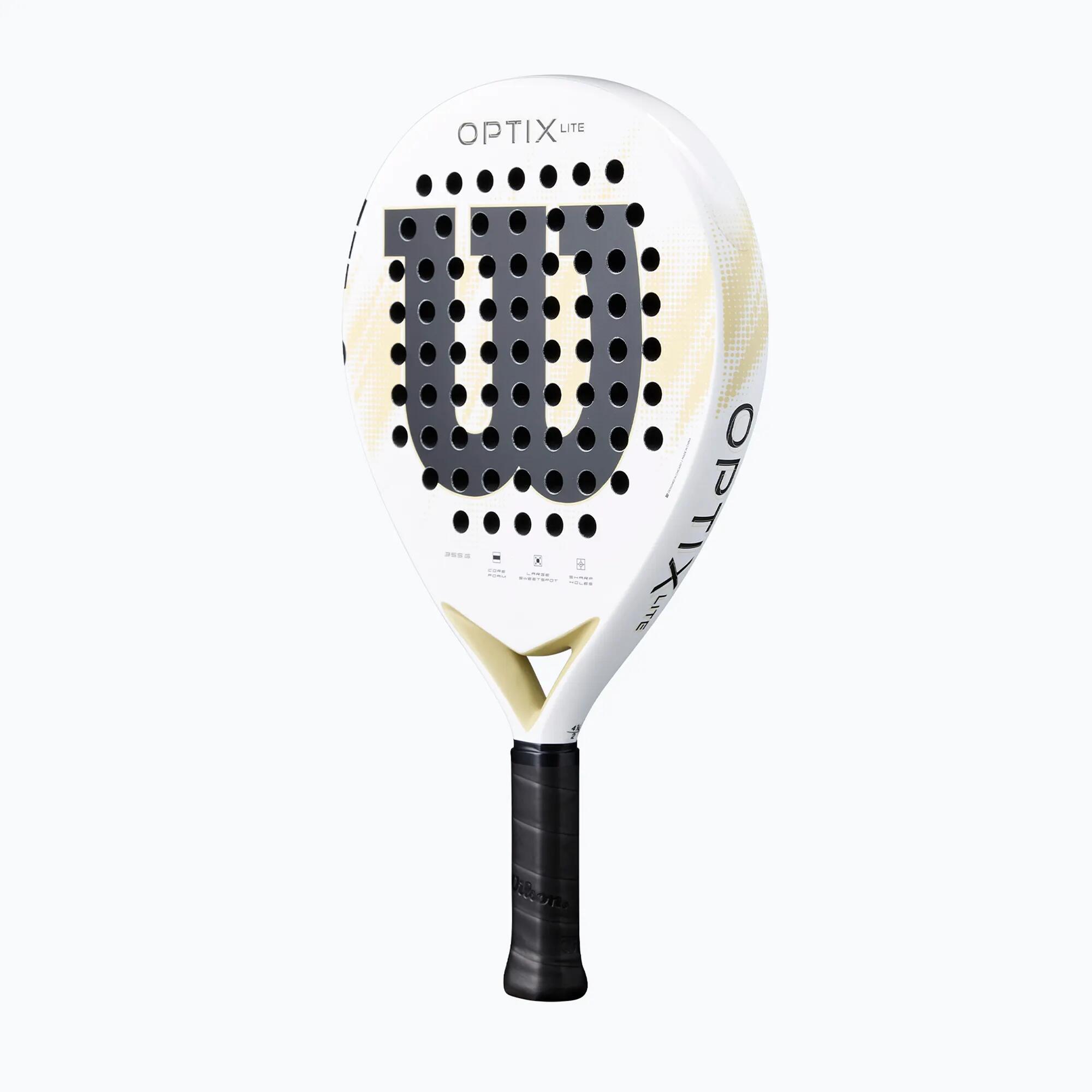 WILSON Raquette de Padel Adulte – Optix V2 Lite White 3/7