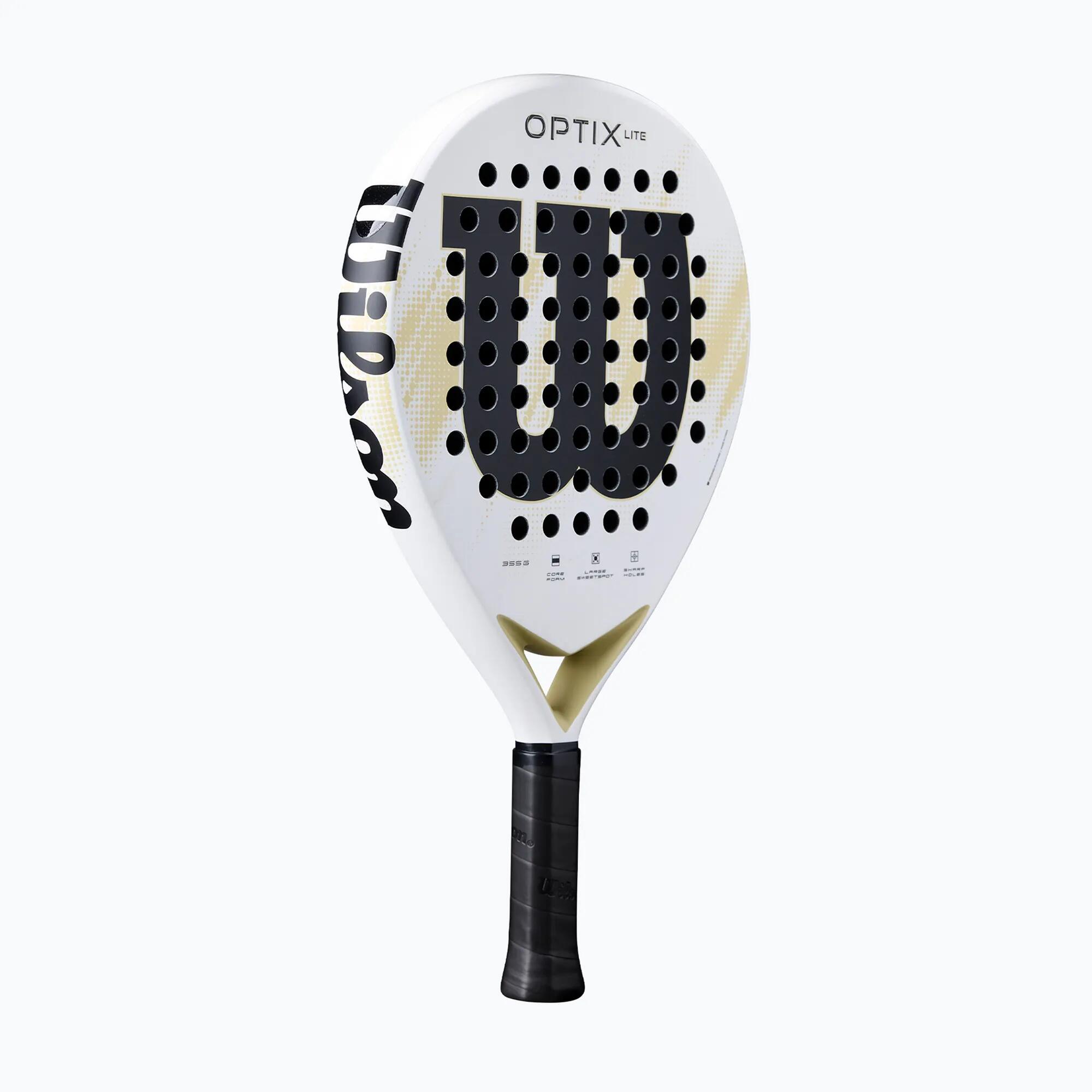WILSON Raquette de Padel Adulte – Optix V2 Lite White 2/7