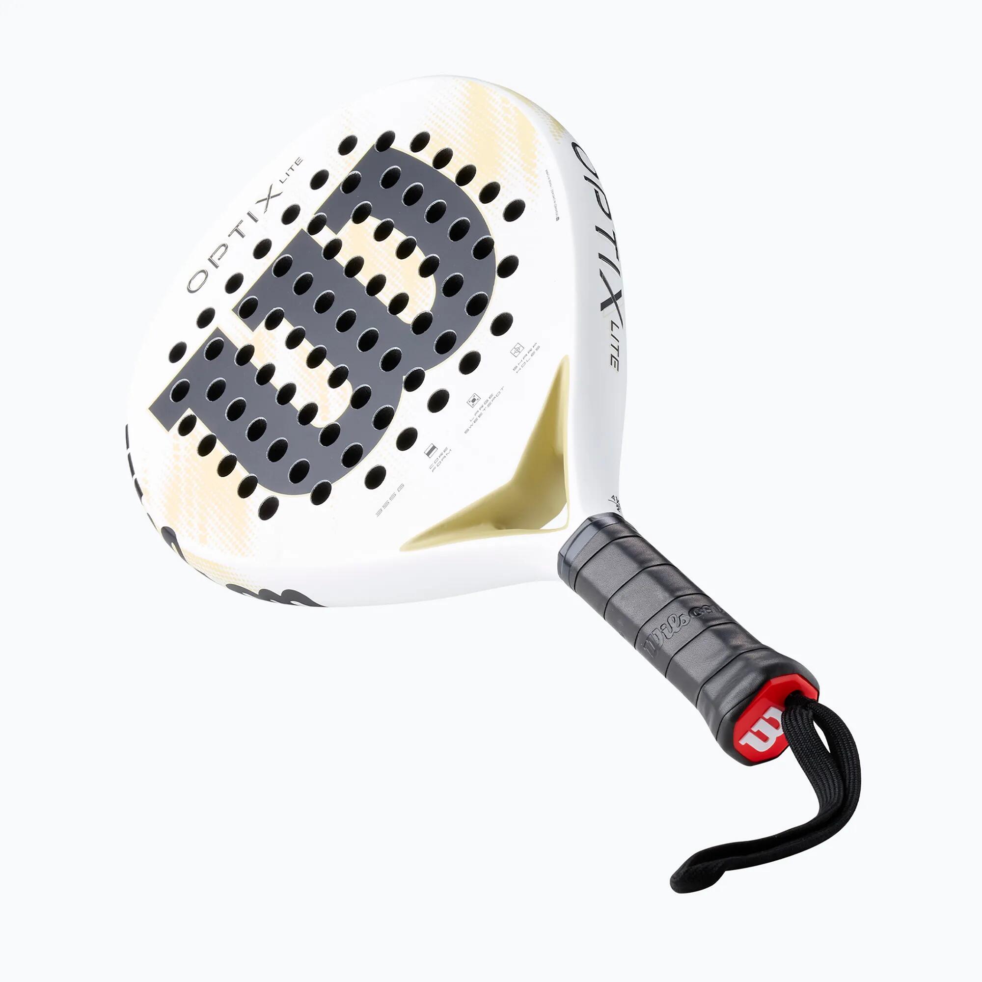WILSON Raquette de Padel Adulte – Optix V2 Lite White 4/7