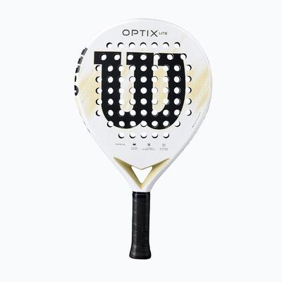 Wilson padelracket volwassenen – optix v2 lite white