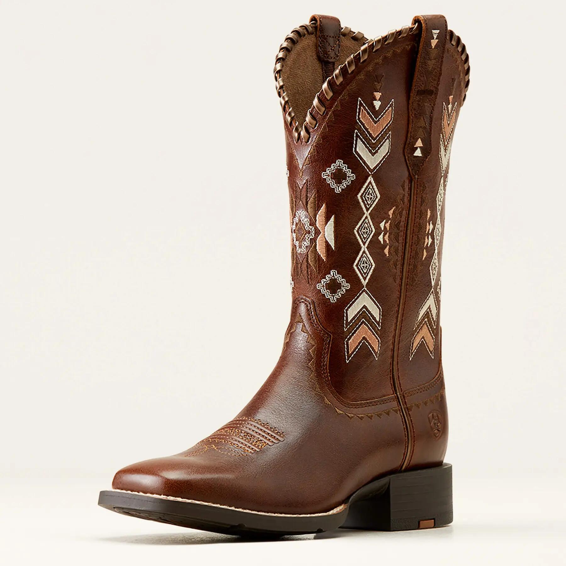 Bottes western femme Ariat Round Up Skyler 2/5