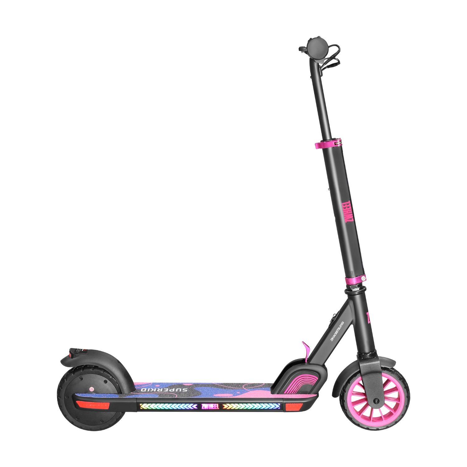 Trottinette électrique ZWheel ZToy Superkid, 150W, 2600mAh, 10km, rose 2/7