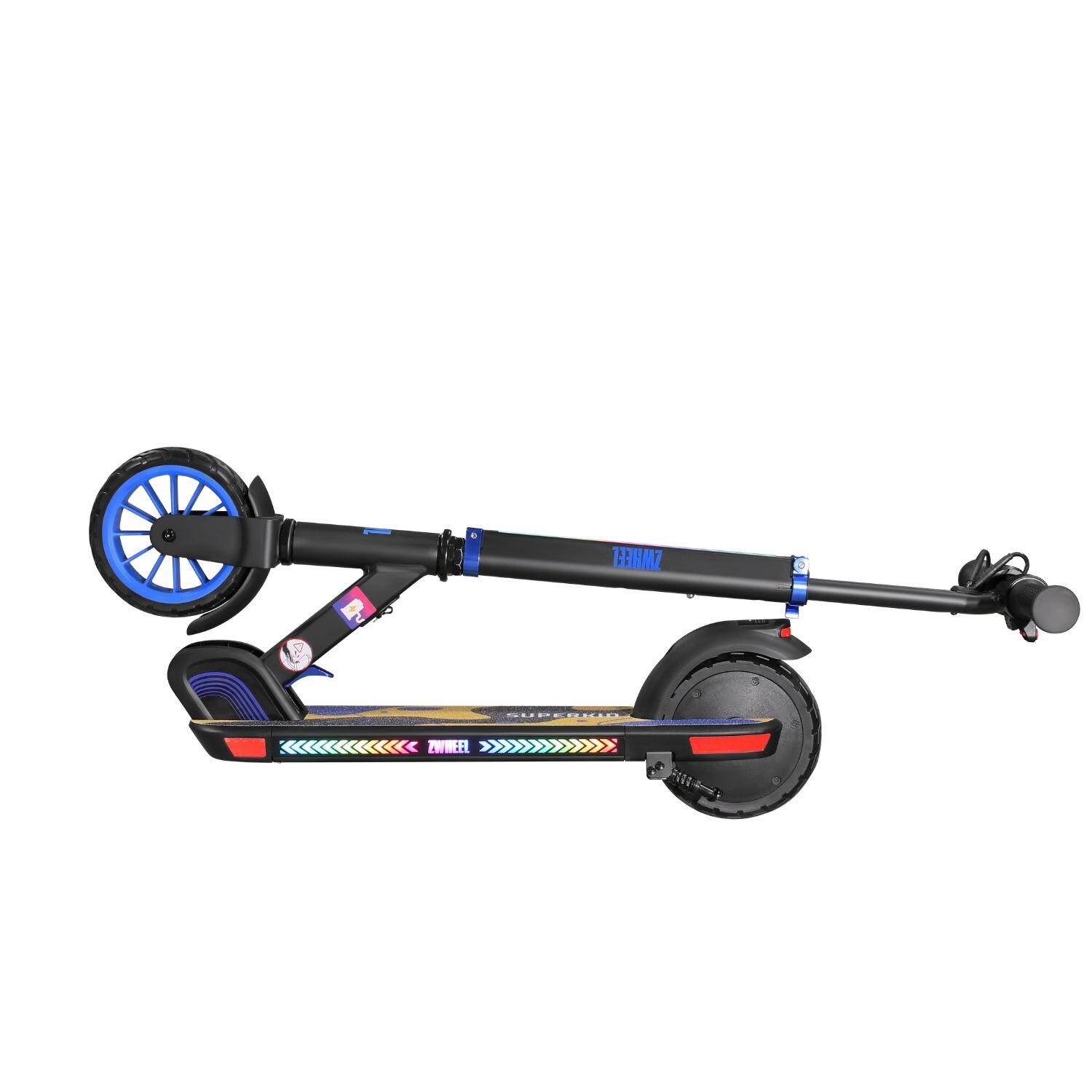 Patinete eléctrico ZWheel ZToy Superkid, 150W, 2600mAh, 10km, azul 5/7