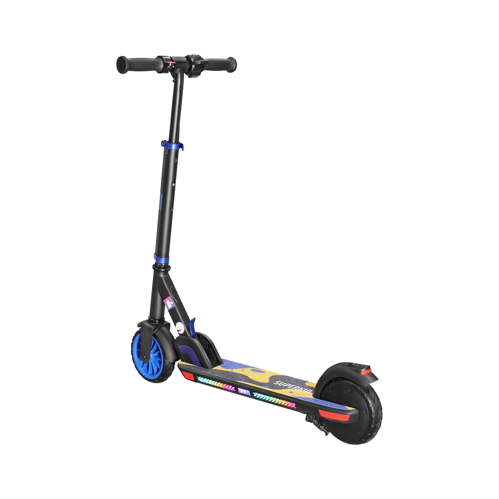 Patinete eléctrico ZWheel ZToy Superkid, 150W, 2600mAh, 10km, azul 7/7