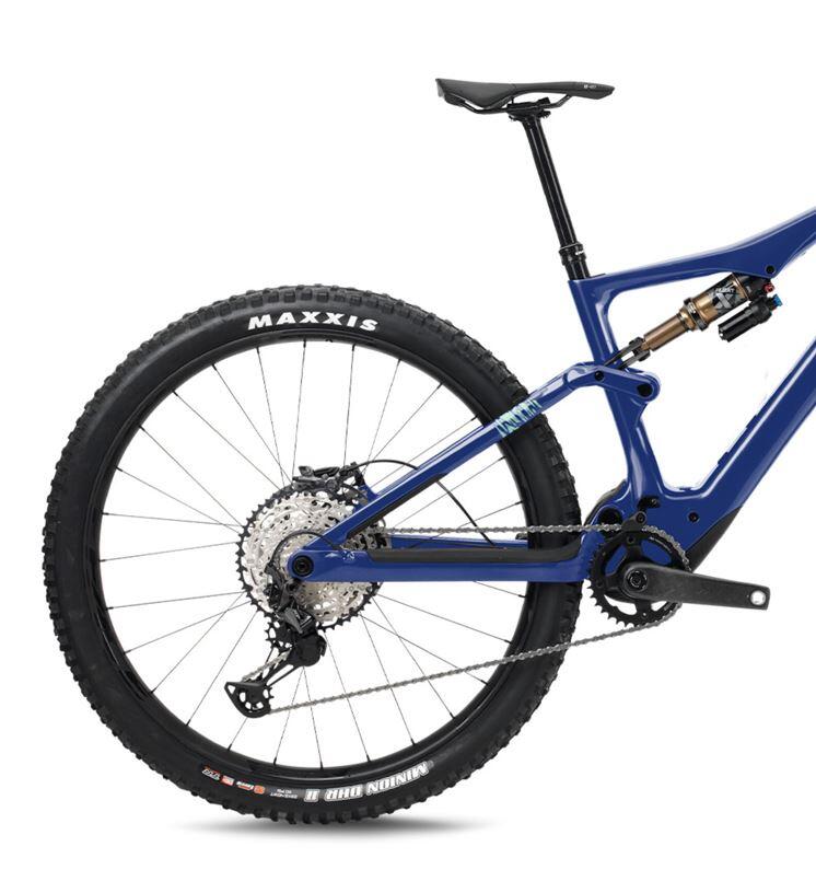 Bicicleta eléctrica Bh Ilynx Trail Carbon 8.9 (2026)azul-verde 2/3