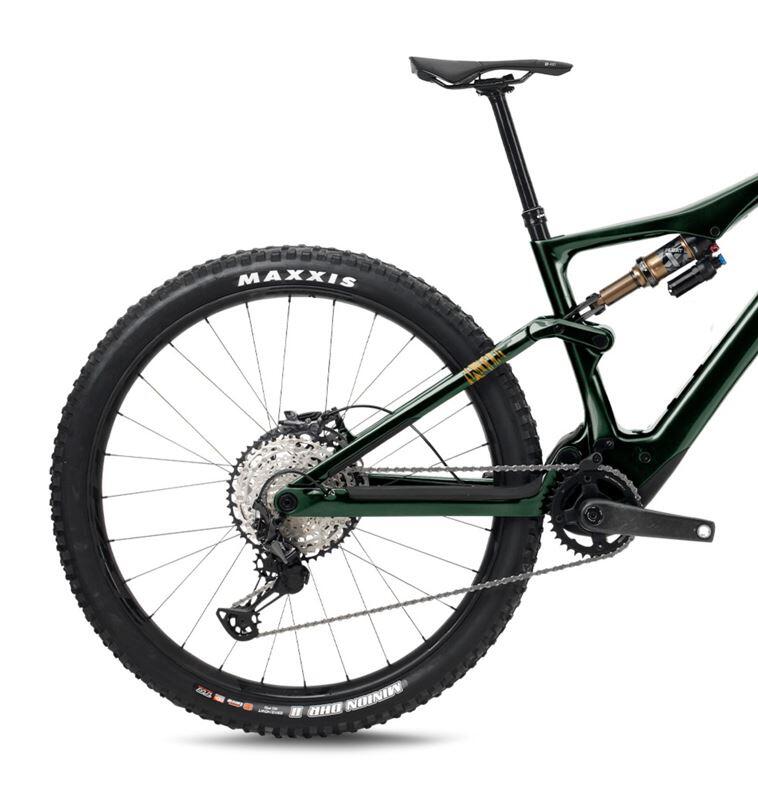 Bicicleta eléctrica Bh Ilynx Trail Carbon 8.9 (2026)verde-naranja 2/3