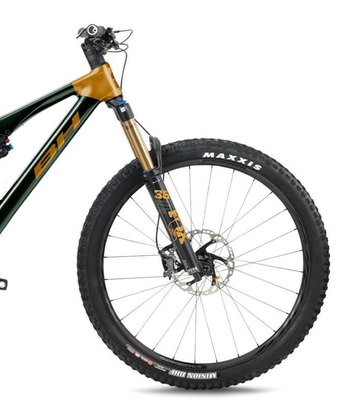 Bicicleta eléctrica Bh Ilynx Trail Carbon 8.9 (2026)verde-naranja 3/3
