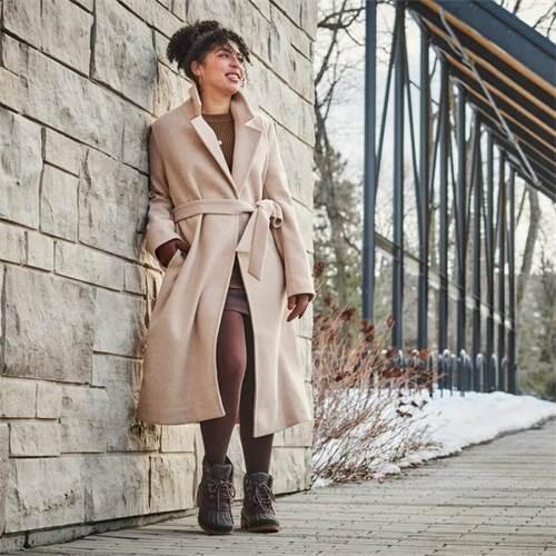 Kamik Damen Winterstiefel Stiefel Sienna Mid 2 NK2477 Braun 4/6