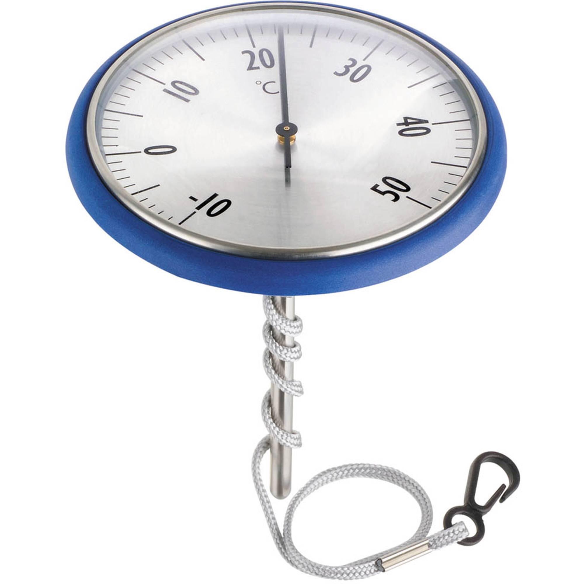 Schwimmthermometer Edelstahl 2/4