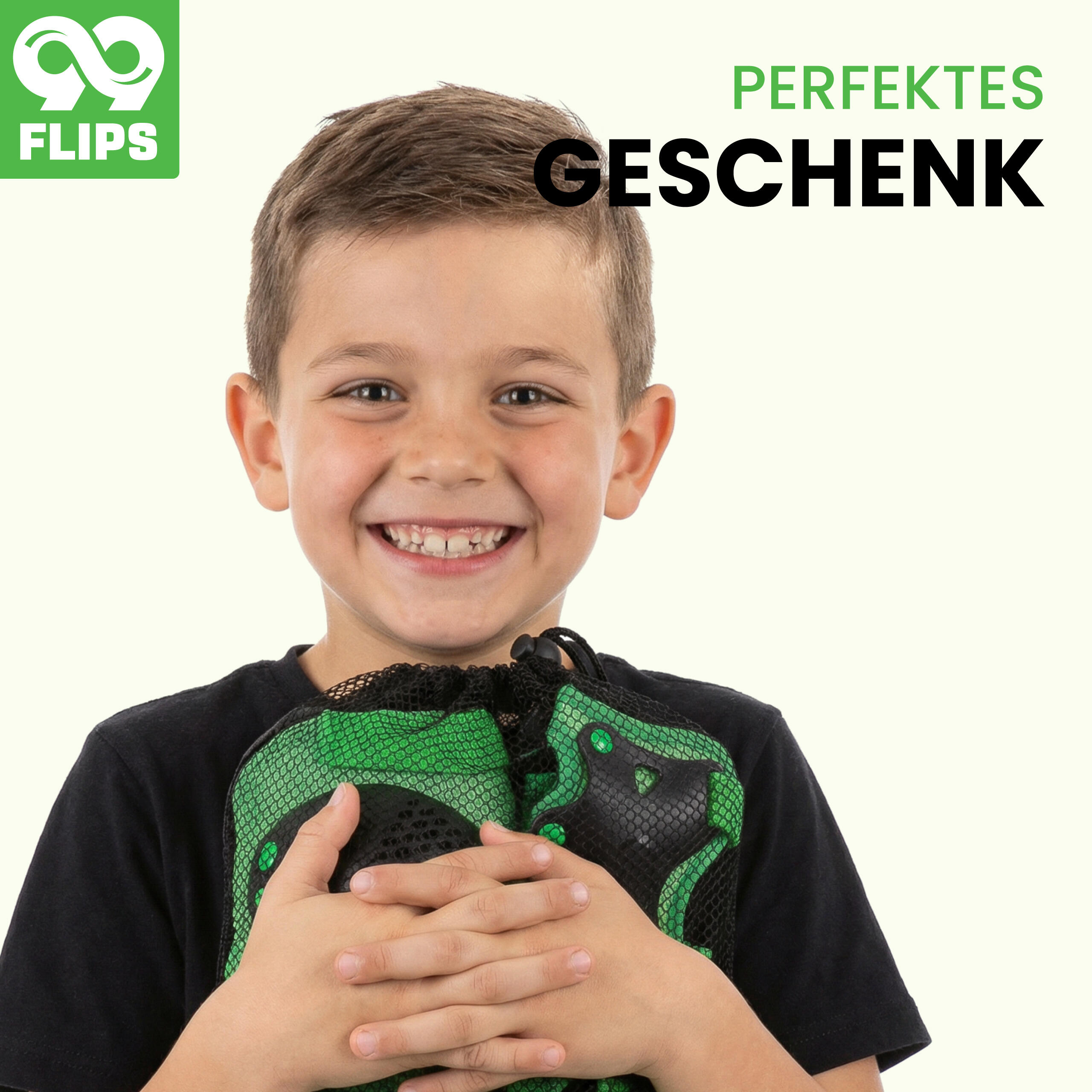 Schoner Set Inliner Kinder 3-12 Jahre mit Knieschoner Ellenbogenschoner & Hand 6/6