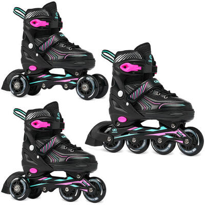Verstelbare rolschaatsen 3in1 optima