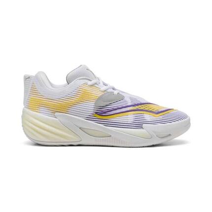 Chaussures de Basketball Puma All-Pro Nitro 2 Blanc et jaune