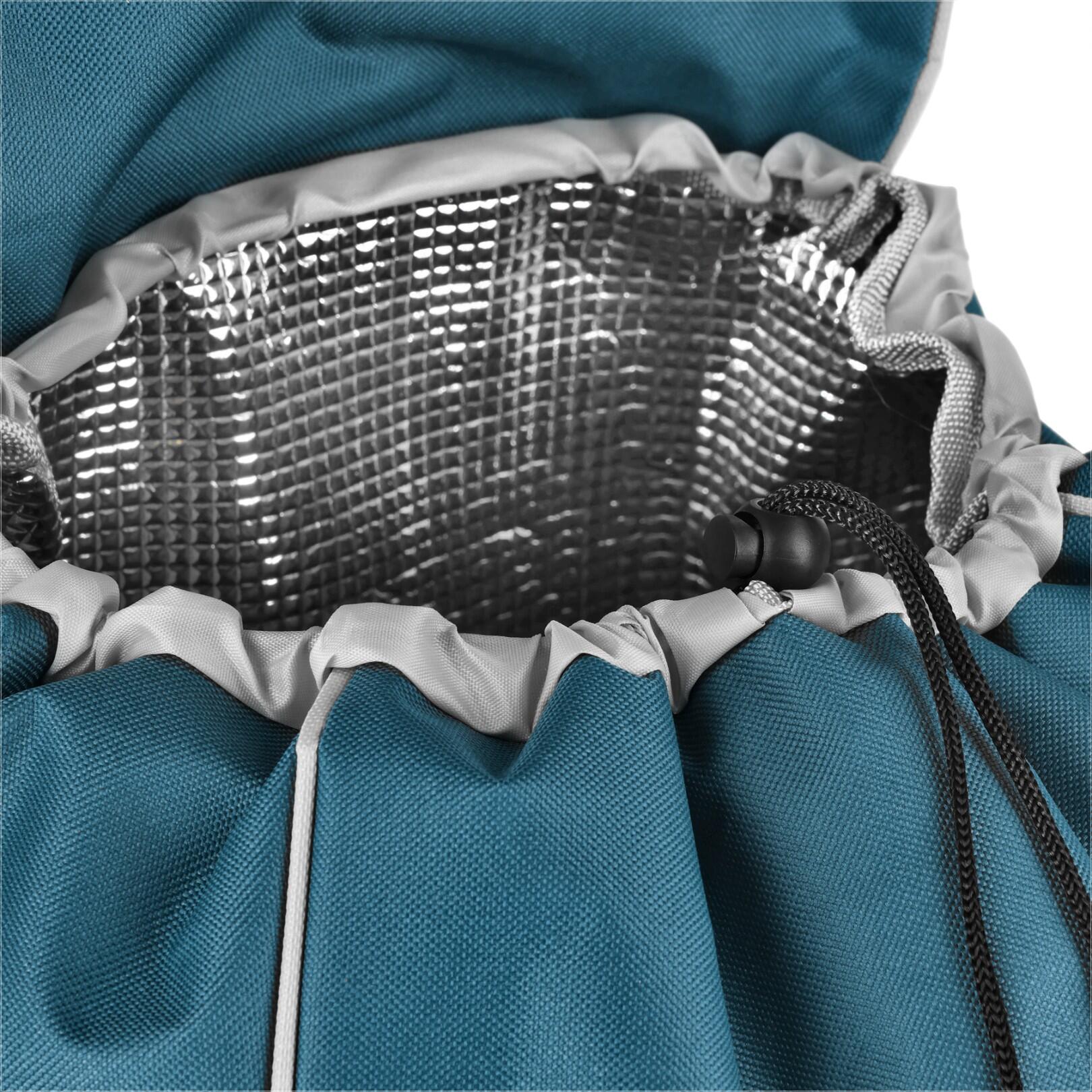Chariot de courses 40 l turquoise NILS NC17106 4/7