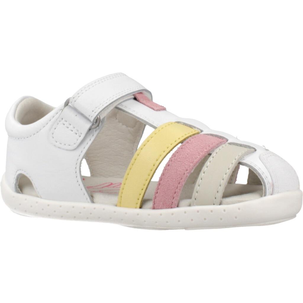 Sandálias Barefoot Bebé Garvalín 262325d Brancas com Velcro 5/7