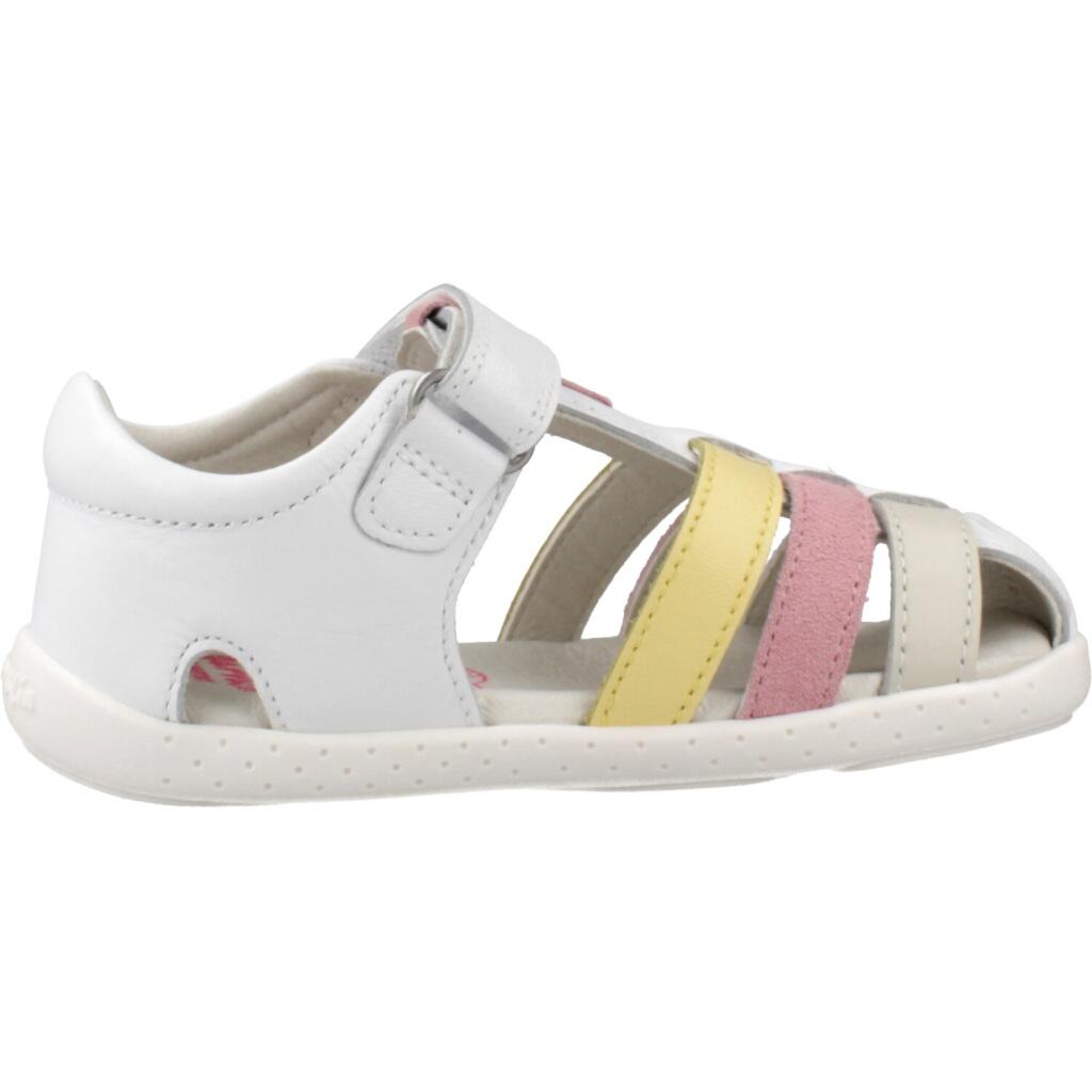 Sandálias Barefoot Bebé Garvalín 262325d Brancas com Velcro 4/7