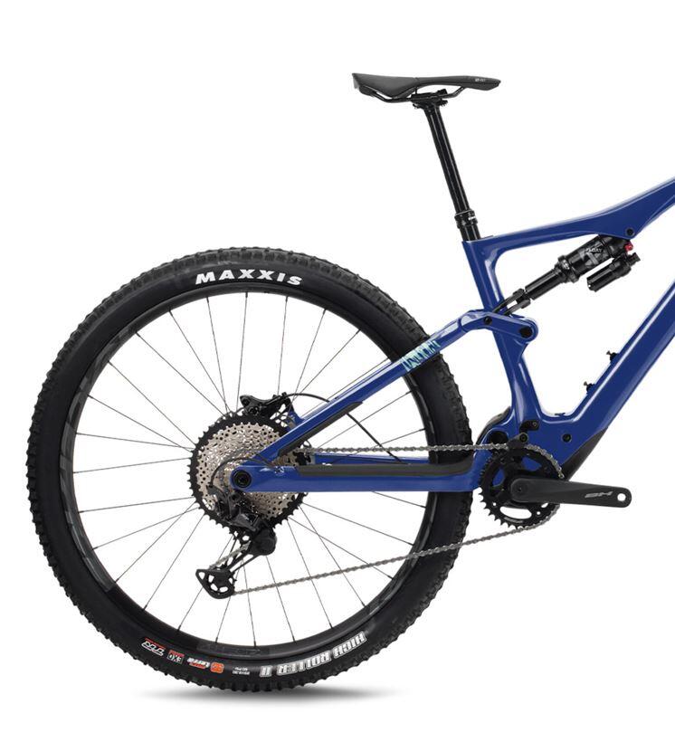 Bicicleta eléctrica Bh Ilynx Trail Carbon 8.7 (2026)azul-verde 2/3