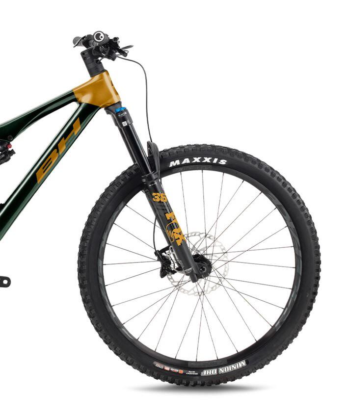 Bicicleta eléctrica Bh Ilynx Trail Carbon 8.7 (2026)verde-naranja 3/3