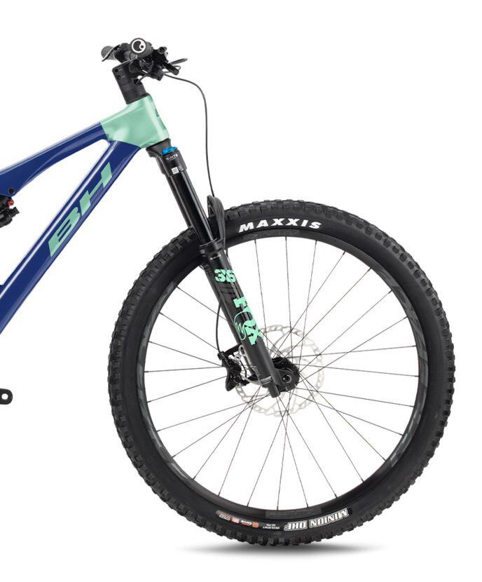 Bicicleta eléctrica Bh Ilynx Trail Carbon 8.7 (2026)azul-verde 3/3