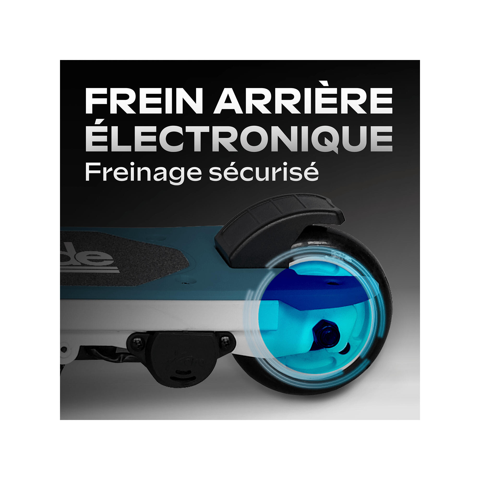 Trottinette Électrique Enfant 55 Bleu – 30W -Autonomie 40 min - 3-8 ans 5/7