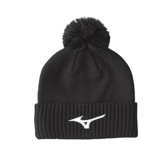 Mizuno Bobble-Mütze con Wappen negro