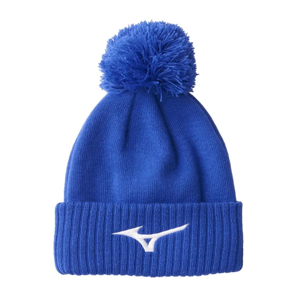 Mizuno Crested Bobble hat blue