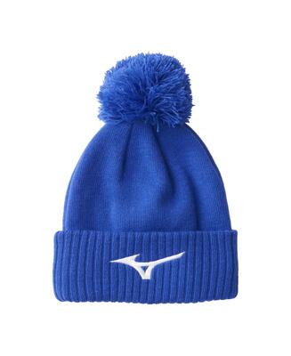 Mizuno Bobble Mütze mit Wappen blu
