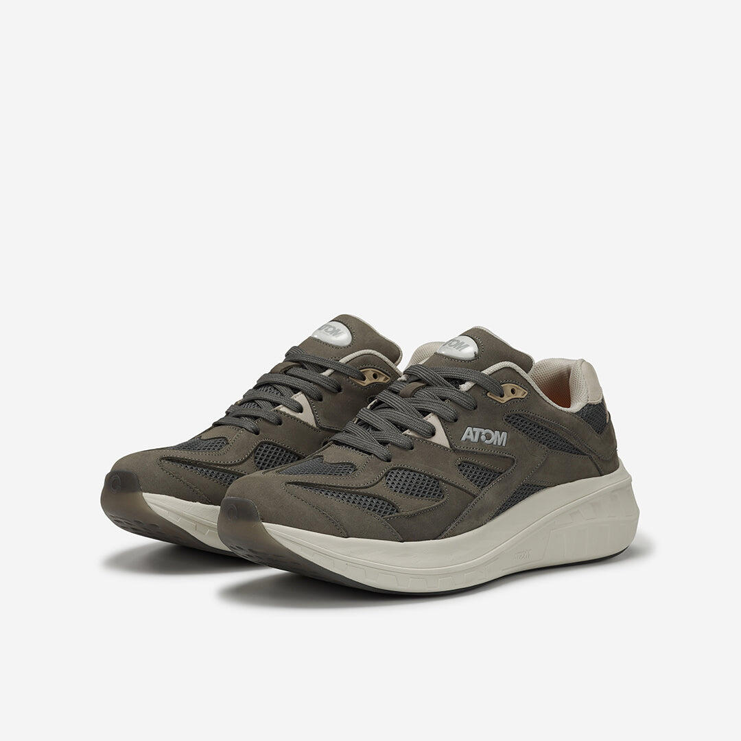 Scarpa Sportiva  Uomo  ATOM AT199 SPEED-GP NOBUCK RIVER FOREST 7/7