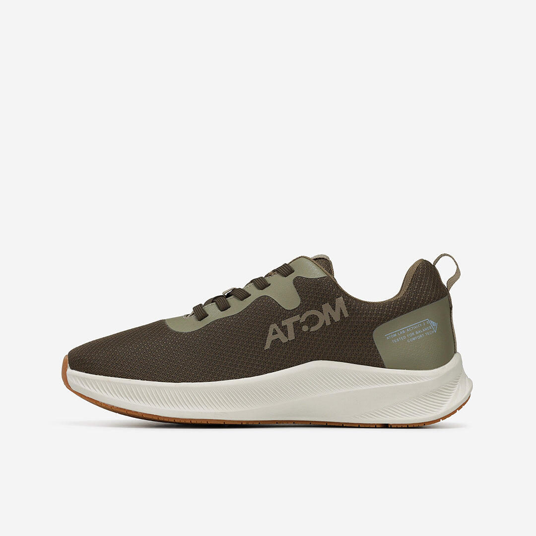 Scarpa Sportiva  Uomo Mesh ATOM AT126 ACTIVITY KHAKI 4/7